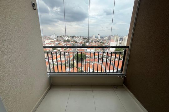 Varanda de apartamento à venda com 2 quartos, 50m² em Vila Dom Pedro Ii, São Paulo