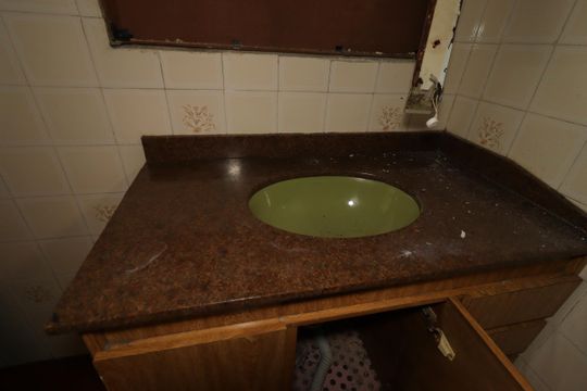 Banheiro - Pia de casa à venda com 2 quartos, 100m² em Vila Lutécia, Santo André