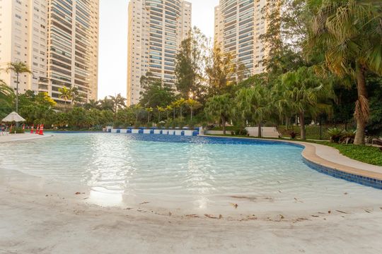 Área comum - Piscina de apartamento à venda com 3 quartos, 160m² em Jardim Marajoara, São Paulo