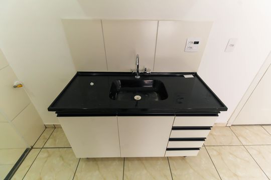 Sala/Cozinha de apartamento para alugar com 2 quartos, 40m² em Mooca, São Paulo
