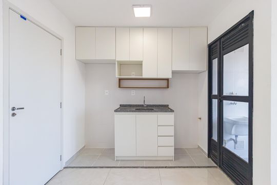 Cozinha de apartamento para alugar com 2 quartos, 44m² em Belenzinho, São Paulo