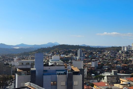 Vista da Varanda do Quarto de apartamento à venda com 4 quartos, 154m² em Ana Lúcia, Belo Horizonte
