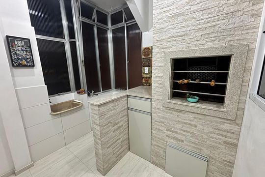 Área de serviço de apartamento à venda com 2 quartos, 89m² em Bom Fim, Porto Alegre
