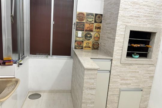Área de serviço de apartamento à venda com 2 quartos, 89m² em Bom Fim, Porto Alegre