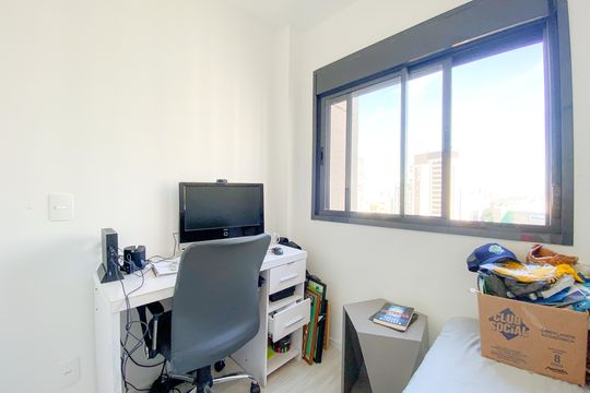 Quarto 2 de apartamento para alugar com 2 quartos, 39m² em Água Branca, São Paulo