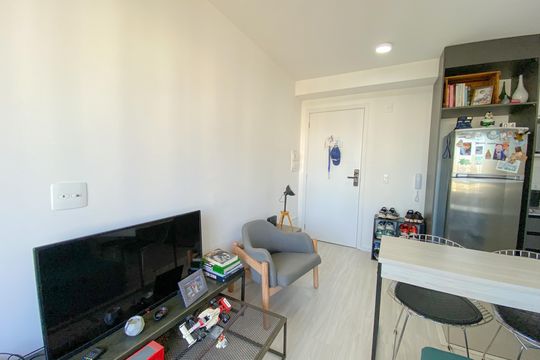 Sala de apartamento para alugar com 2 quartos, 39m² em Água Branca, São Paulo