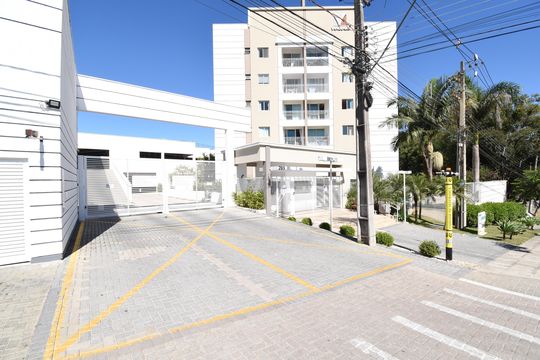 Fachada do condomínio de apartamento à venda com 1 quarto, 60m² em Pilarzinho, Curitiba
