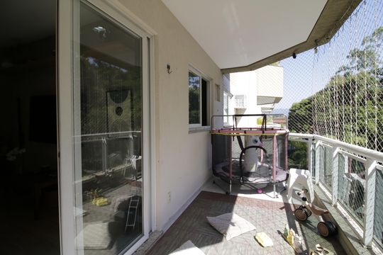 Varanda de apartamento à venda com 3 quartos, 150m² em Freguesia (jacarepaguá), Rio de Janeiro