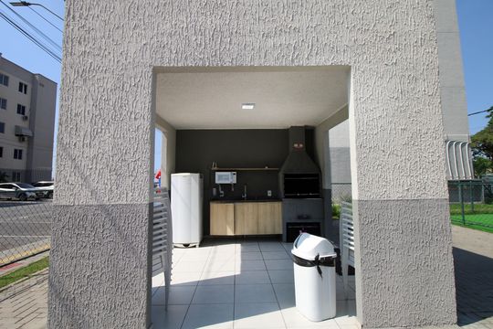 Área comum - Churrasqueira de apartamento para alugar com 2 quartos, 41m² em Pavuna, Rio de Janeiro