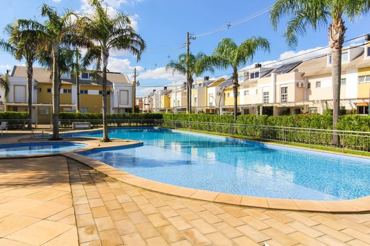 Área comum - Piscina de casa de condomínio para alugar com 4 quartos, 252m² em Estância Velha, Canoas