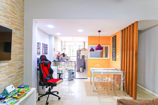 Sala de apartamento à venda com 2 quartos, 72m² em Todos Os Santos, Rio de Janeiro