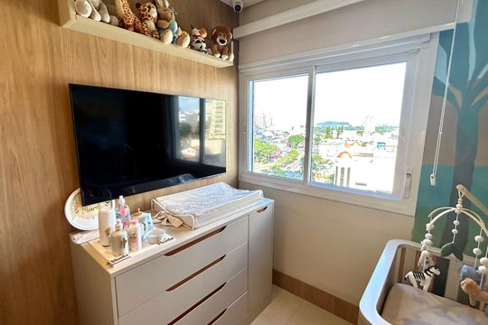 Quarto Suíte 2 de apartamento à venda com 2 quartos, 94m² em Jardim São Paulo, Guarulhos