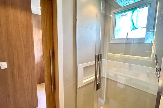 Banheiro da Suíte 2 de apartamento à venda com 2 quartos, 94m² em Jardim São Paulo, Guarulhos
