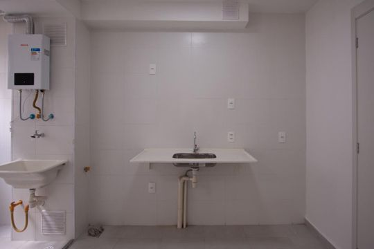 COZINHA - AREA DE SERVIÇO de apartamento à venda com 2 quartos, 39m² em Jaguaré, São Paulo