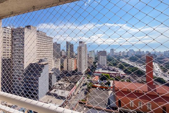 Sala - Varanda de apartamento à venda com 2 quartos, 45m² em Liberdade, São Paulo