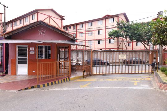 Área comum - Portaria de apartamento para alugar com 2 quartos, 80m² em Jardim Laura, Ferraz de Vasconcelos