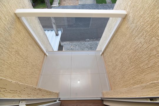 Varanda da Suíte de casa de condomínio à venda com 3 quartos, 120m² em Cachoeira, Curitiba