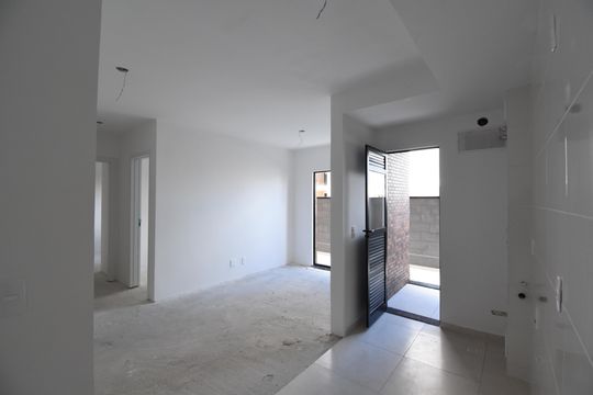 Cozinha de apartamento à venda com 2 quartos, 81m² em Santa Cândida, Curitiba