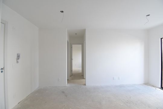 Sala de apartamento à venda com 2 quartos, 81m² em Santa Cândida, Curitiba