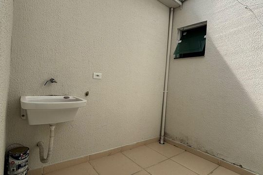 Área de serviço de apartamento à venda com 2 quartos, 44m² em Parque Capuava, Santo André