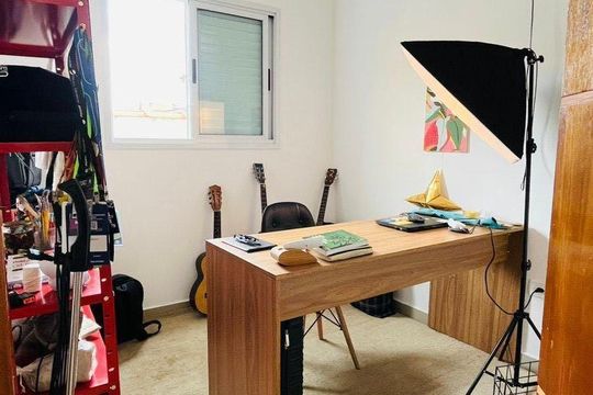 Quarto de apartamento à venda com 2 quartos, 44m² em Parque Capuava, Santo André