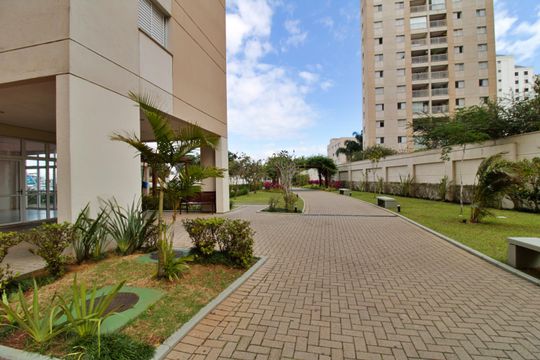 Área comum de apartamento à venda com 2 quartos, 56m² em Jardim Henriqueta, Taboão da Serra