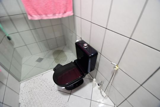 Banheiro Suíte  de casa à venda com 3 quartos, 115m² em Jardim Paraiso de Viracopos, Campinas