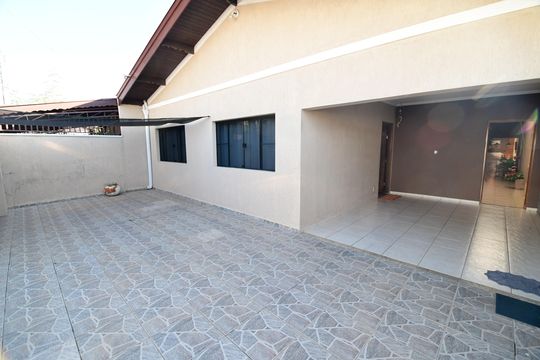Fachada de casa à venda com 3 quartos, 115m² em Jardim Paraiso de Viracopos, Campinas