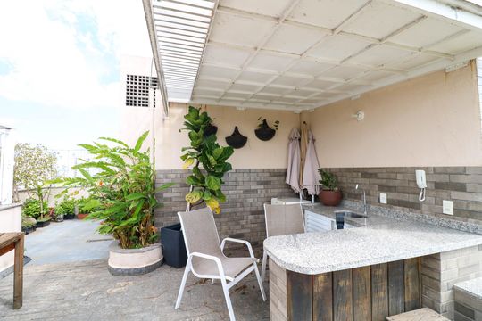 área comum de apartamento à venda com 2 quartos, 85m² em Santo Amaro, São Paulo