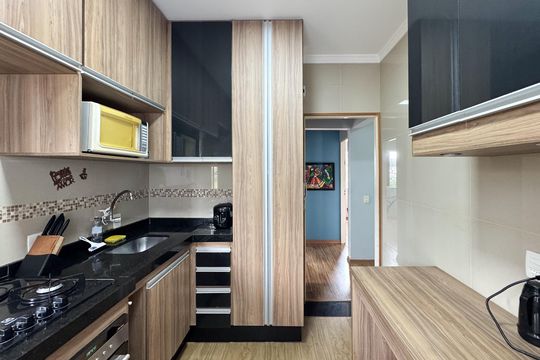 Cozinha  de apartamento para alugar com 2 quartos, 55m² em Parque Selecta, São Bernardo do Campo