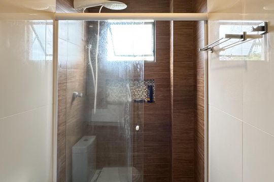 Banheiro Social de apartamento para alugar com 2 quartos, 55m² em Parque Selecta, São Bernardo do Campo