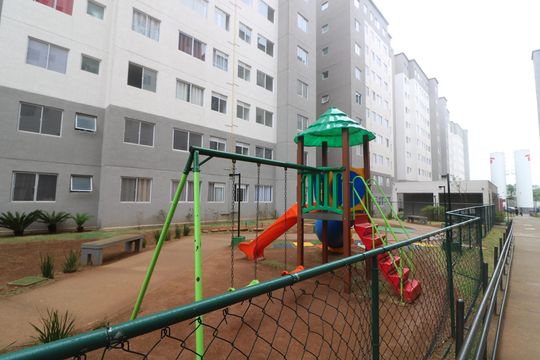 Área comum - Playground de apartamento para alugar com 2 quartos, 49m² em Parque São Lourenço, São Paulo