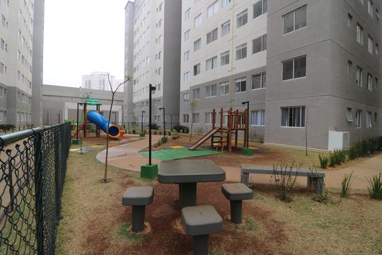 Área comum - Playground de apartamento para alugar com 2 quartos, 49m² em Parque São Lourenço, São Paulo