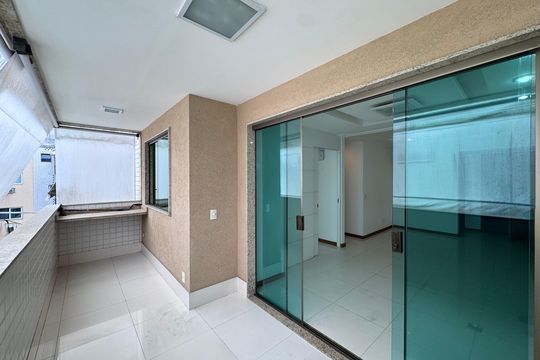 Varanda de apartamento à venda com 3 quartos, 82m² em Recreio dos Bandeirantes, Rio de Janeiro