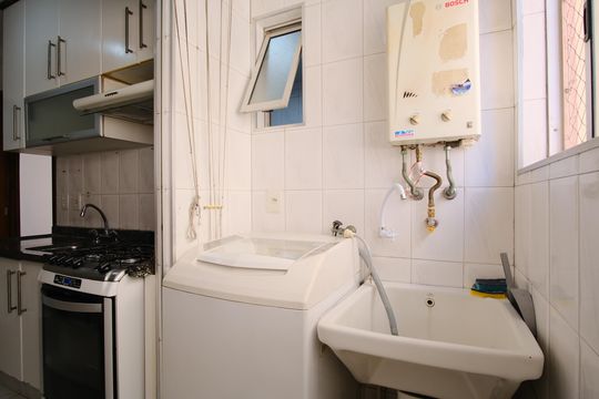 Área de Serviço de apartamento à venda com 3 quartos, 62m² em Chácara Califórnia, São Paulo