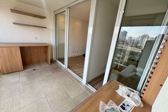 Varanda de apartamento para alugar com 2 quartos, 62m² em Brooklin, São Paulo