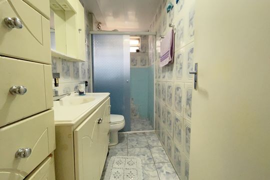Banheiro de apartamento à venda com 3 quartos, 84m² em Casa Verde, São Paulo