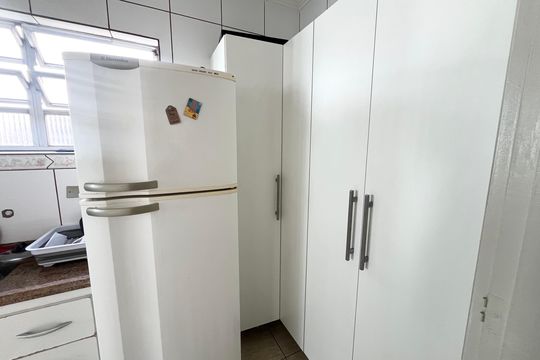 Cozinha de apartamento à venda com 1 quarto, 39m² em Jardim São Paulo, São Paulo