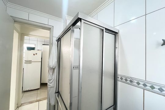 Banheiro de apartamento à venda com 1 quarto, 39m² em Jardim São Paulo, São Paulo