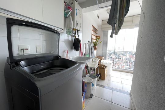 Área de Serviço de apartamento para alugar com 3 quartos, 77m² em Jardim Esmeralda, São Paulo