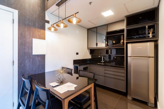 Cozinha de apartamento à venda com 1 quarto, 36m² em Jardim Sao Paulo(zona Norte), São Paulo