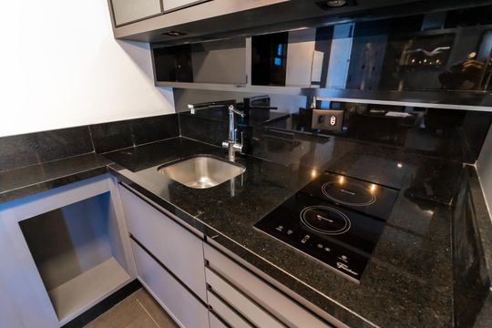 Cozinha de apartamento à venda com 1 quarto, 36m² em Jardim Sao Paulo(zona Norte), São Paulo