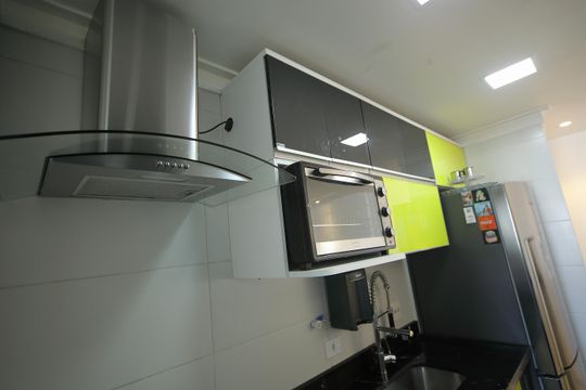 Cozinha  de apartamento à venda com 2 quartos, 73m² em Assunção, São Bernardo do Campo