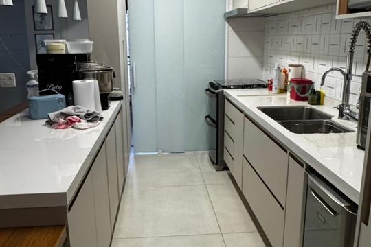 Cozinha de apartamento à venda com 3 quartos, 127m² em Jardim Chácara Inglesa, São Bernardo do Campo