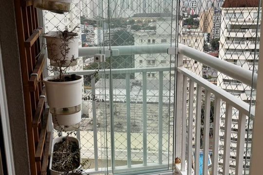 Varanda de apartamento à venda com 3 quartos, 127m² em Jardim Chácara Inglesa, São Bernardo do Campo