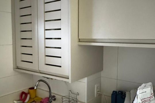 Área de serviço de apartamento à venda com 3 quartos, 127m² em Jardim Chácara Inglesa, São Bernardo do Campo