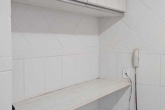 Cozinha de apartamento para alugar com 3 quartos, 84m² em Setor Central, Goiânia