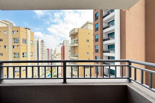 Varanda de apartamento para alugar com 2 quartos, 39m² em Vila Nova Conceição, São Paulo