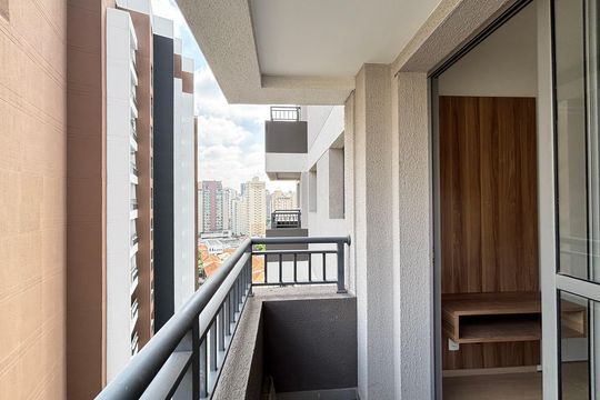 Varanda de apartamento para alugar com 2 quartos, 39m² em Vila Nova Conceição, São Paulo