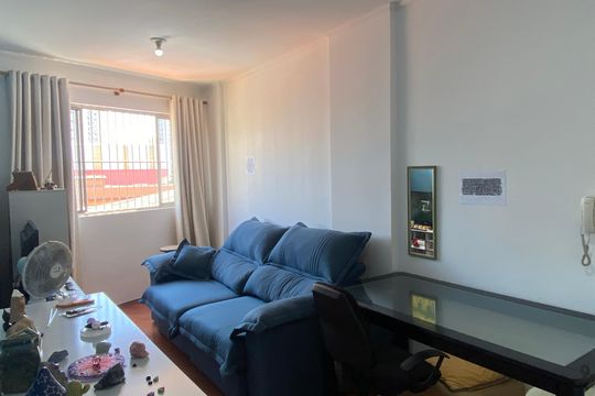 Sala de apartamento à venda com 1 quarto, 47m² em Vila Osasco, Osasco